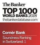 Cornèr Bank Soundness Ranking in Switzerland 1 Cornèr Bank Soundness Ranking in Switzerland 1